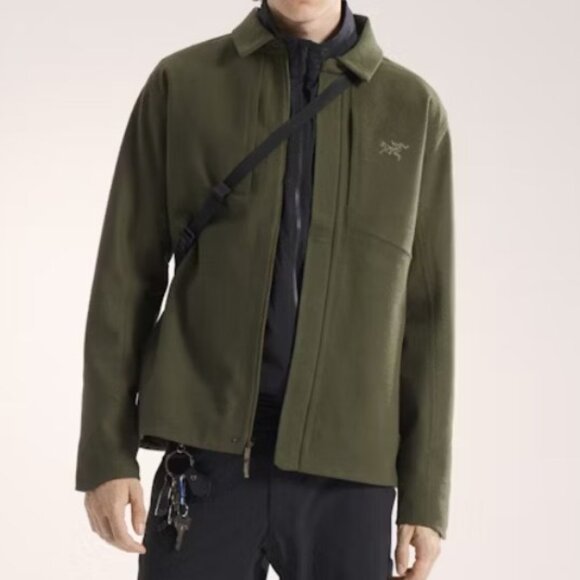 Arc'teryx Sawyer Wool Overshirt Men's Small BNWT - Picture 8 of 9
